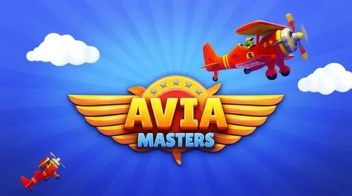 Avia Masters Slot mit roten Flugzeugen auf Bison Casino